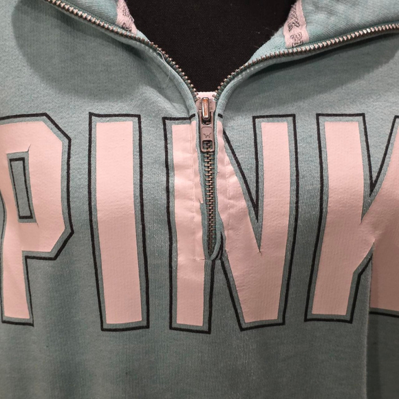 PINK by Victoria's Secret Quarter Zip Sweatshirt - Picture 2 of 5